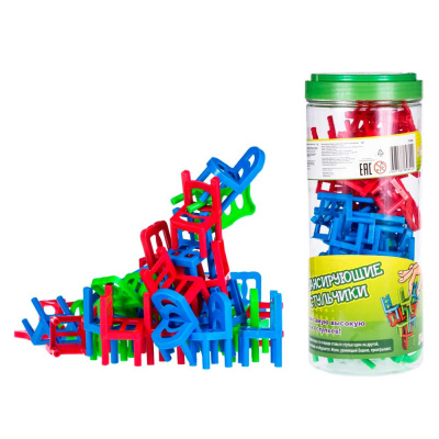 Игра настольная Балансирующие стульчики 1Toy Т13545 1